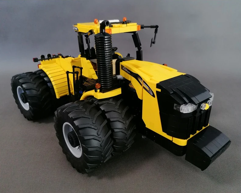 LepinIs technologijų kūrimo bloką ss-30383 challenger mt965e 8 nuotolinio valdymo traktoriaus inžinerijos transporto priemonių surinkimas žaislas berniukui dovana