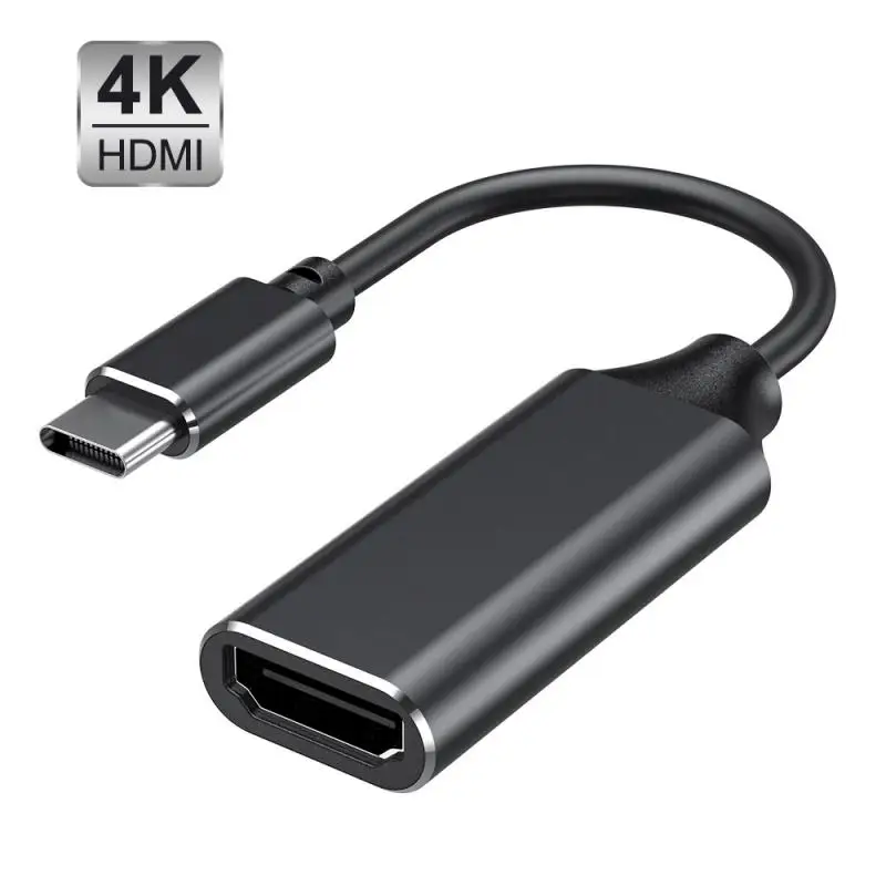 Keitikliai USB-C HUB Tipas-C-HDMI-suderinama HD TV Adapteris USB 3.1 4K Konverteris, skirtas PC Nešiojamas Kompiuteris Žaidimų Priedai