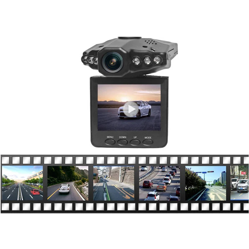 2.2 Colių Full High-definition 1080P Automobilių DVR Transporto priemonės vaizdo Kamera Vaizdo įrašymo 6 Infraraudonųjų spindulių LED Naktinio Matymo Sukimosi GK99