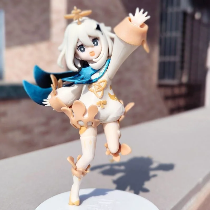 14cm Žaidimas Genshin Poveikio Paimon Anime Pav Paimon Mergina Statula Veiksmo Figūrėlė Kolekcionuojamos Lėlės Modelio