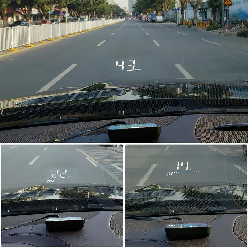 Naujas M7 2 In 1 Automobilis Hud OBD borto Kompiuteris GPS Head-up Display Visoms Transporto priemonėms, Spidometras prekinis, galinis Stiklo Projektorius