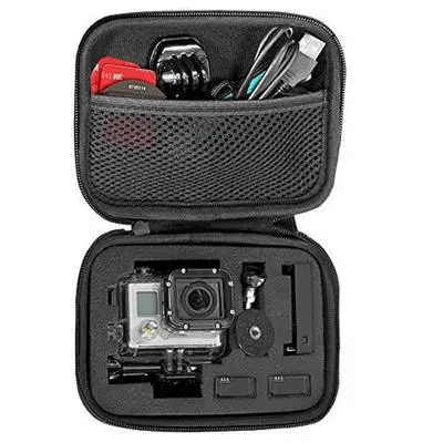 Nešiojamų Saugojimo Mažų EVA Veiksmų Fotoaparato Atveju GoPro Hero 9 8 5 Juoda Xiaomi Yi 4K Sjcam Sj4000 Eken H9r Lauką Eiti Pro Priedų
