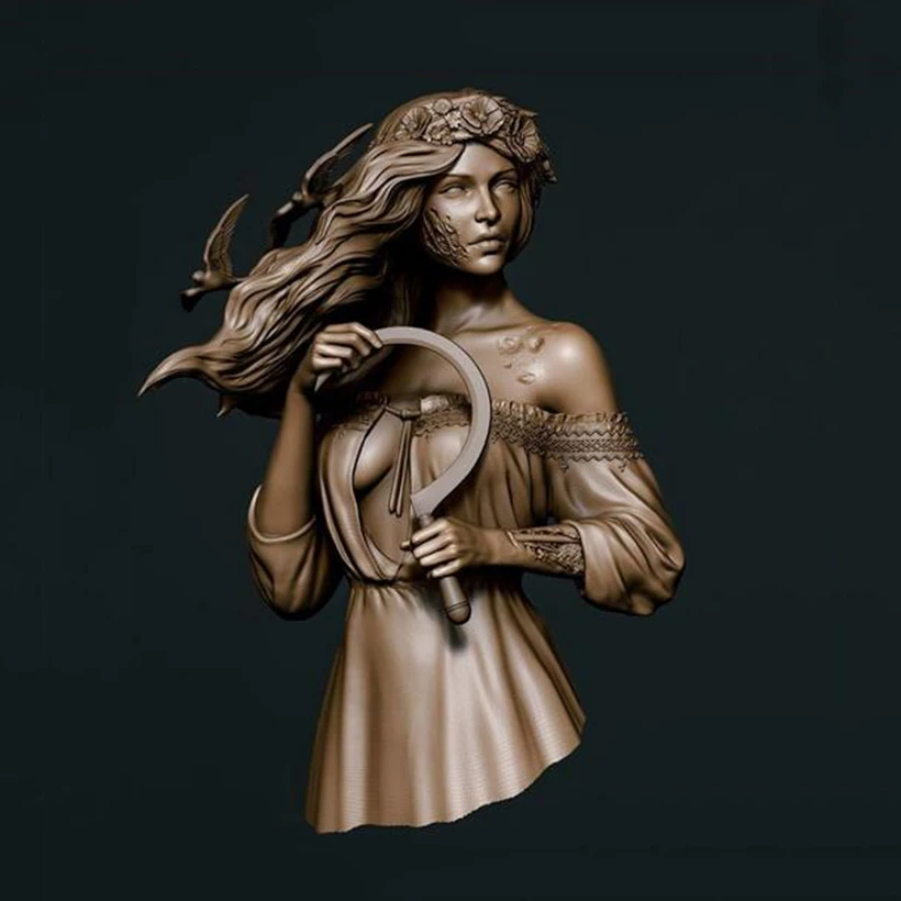 1/10 moteris senovės kariai krūtinė Dervos pav Modelis rinkiniai Miniatiūriniai gk Unassembly Unpainted
