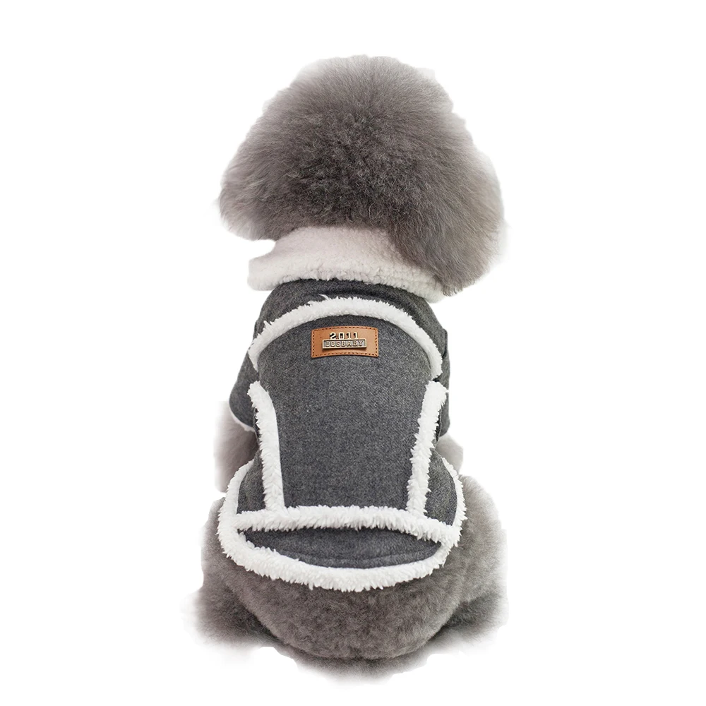 Naujas Dogbaby Šiaurės Striukė Dizaino Medvilnės šunelis Žiemos Paltai Dviejų Spalvų Pasirinkimas Nuo S iki XXL Naujų Šunų Mados Drabužiai