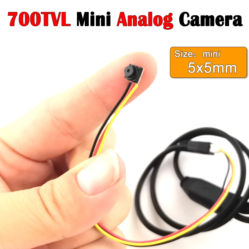 NEOCoolcam Mini Home Security Analoginis FPV Kameros 700TVL CMOS Spalvų Video Kamerą, VAIZDO Stebėjimo arba quadcopter dydis 5x5mm