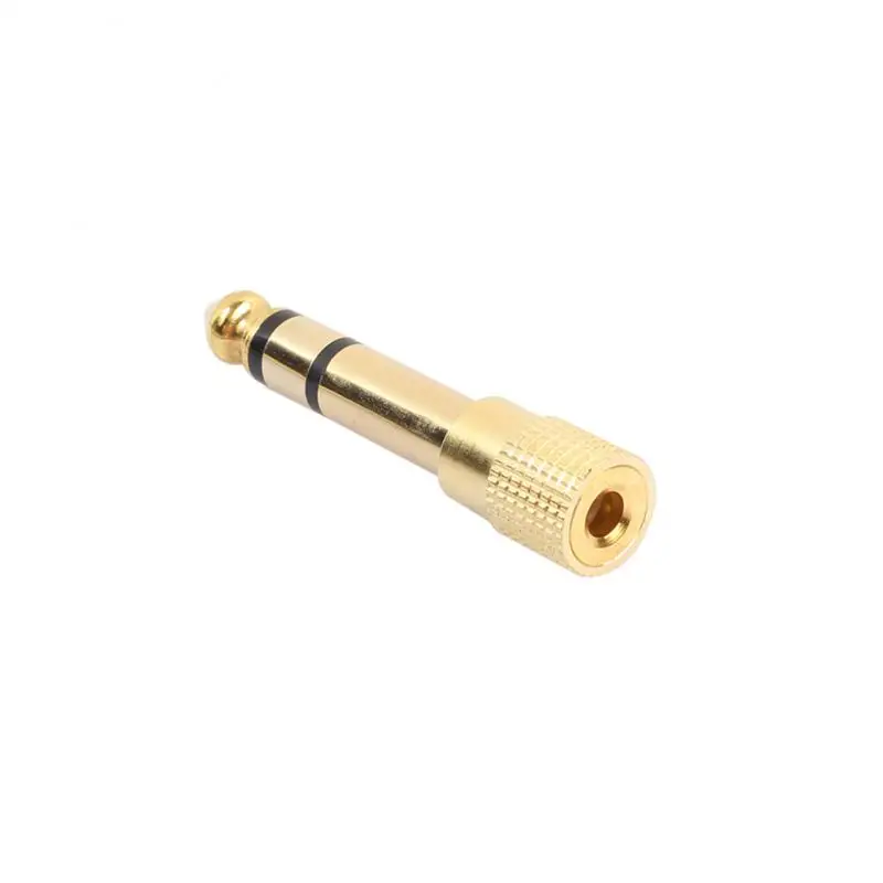 6.35 mm Male Plug 3,5 mm Female Jungtis Ausinių Stiprintuvas Audio Adapteris, Mikrofonas, AUX-6.3 3.5 Mm Konverteris Priedai