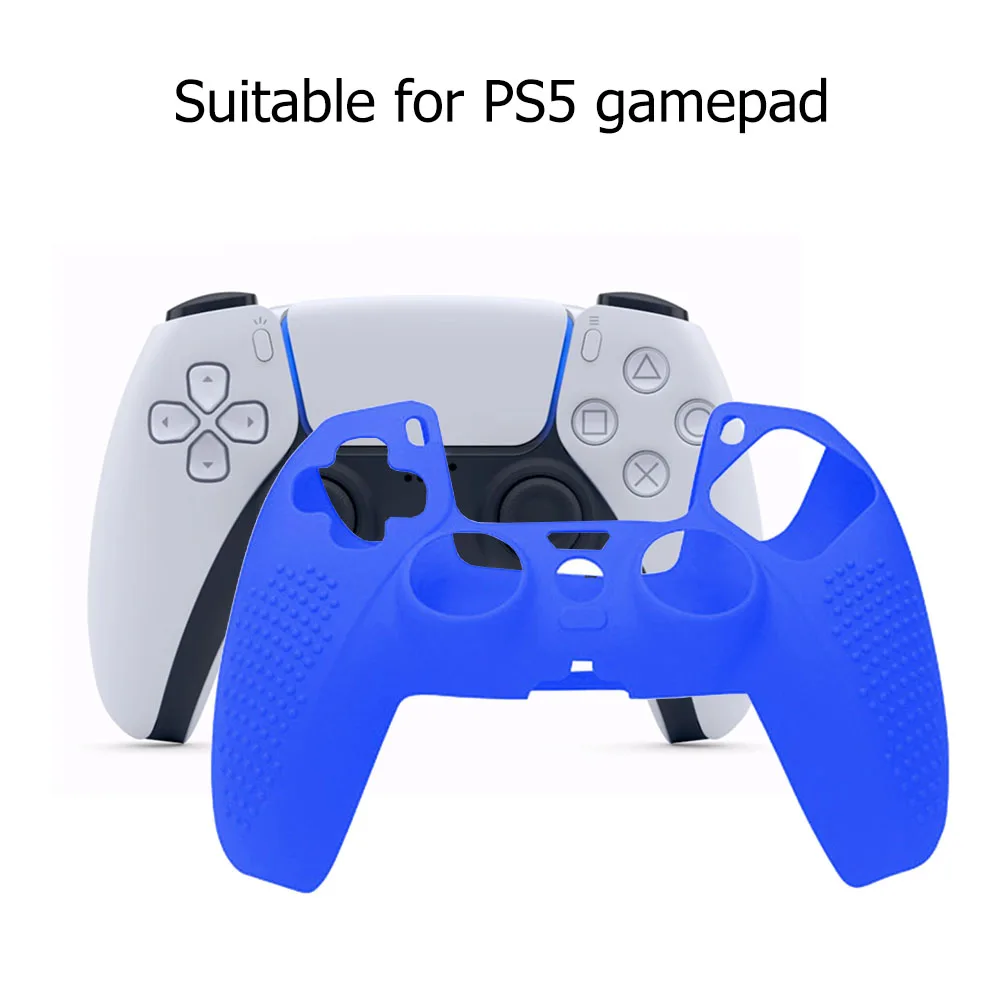 Gamepad Silikono neslidus Apsaugos Atveju PS5 Valdytojas Ne slydimo Padengti Shell 5 PlayStation Žaidimų Valdiklis Priedai