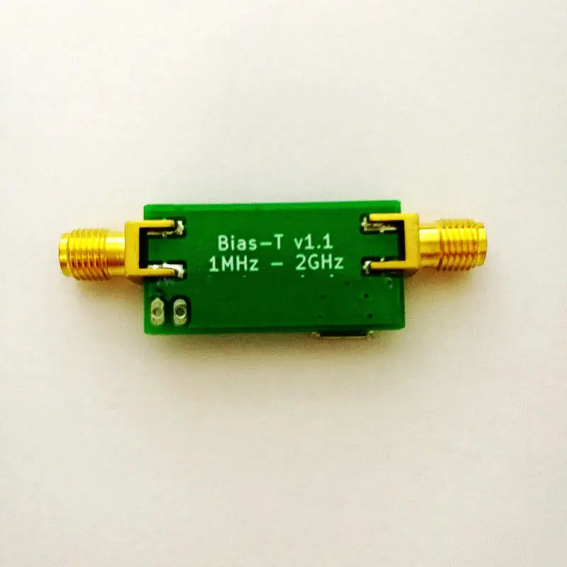 Šališkumo-T RF Biaser Šališkumo Tee 1MHz -2Ghz DC blocker Bendraašius pašarų Antenos Šališkumo SDR GPS Kumpis Radijo Stiprintuvas