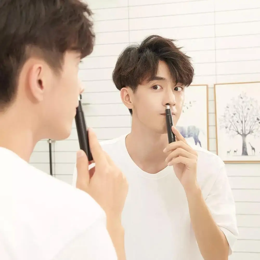 Xiaomi Showsee Nosies Plaukų Žoliapjovės Vyrų Elektrinės Skutimosi Žoliapjovės, Nosies Plaukų clipper ausų Šalinimo Razor Valymo Aparatas
