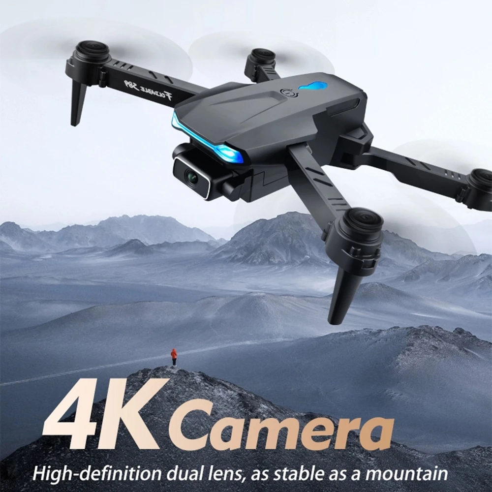 2021 Naujas S89 Pro Drone 4k HD Dual Camera Vaizdo Nustatymo 1080P WiFi Fpv Dron Aukštis Išsaugojimo Rc Quadcopter VS V4 Drone
