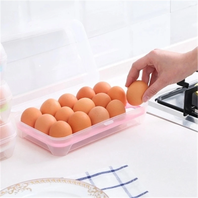 15 Tinklų Kiaušiniai Plastikinių Kiaušinių Laikymo Dėžutė Kiaušinių Dėklas Atveju Konteineriai Virtuvės Šaldytuvas Balionėlis Sandariai Šviežių Išsaugojimo Turėtojas