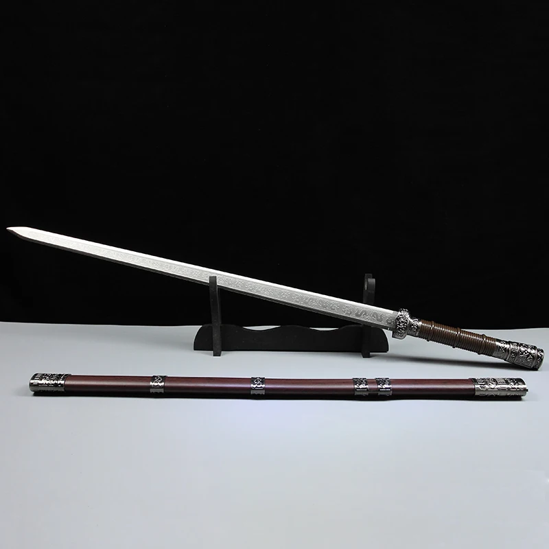 Senovės Kinų Excalibur Nerūdijančio Plieno Peiliukai Bendras Ilgis 100cm Bendras Svoris 1.25 kg Praktikuoti Kovos Menus