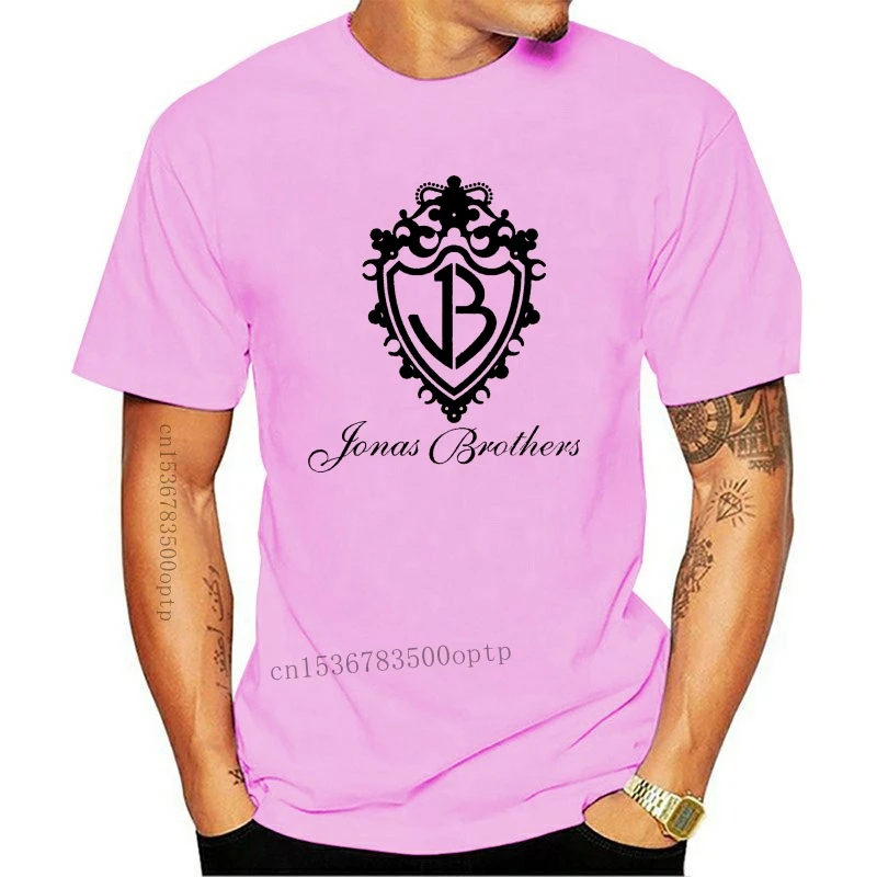 Vyriški Jonas Brothers Logotipą, T-shirt