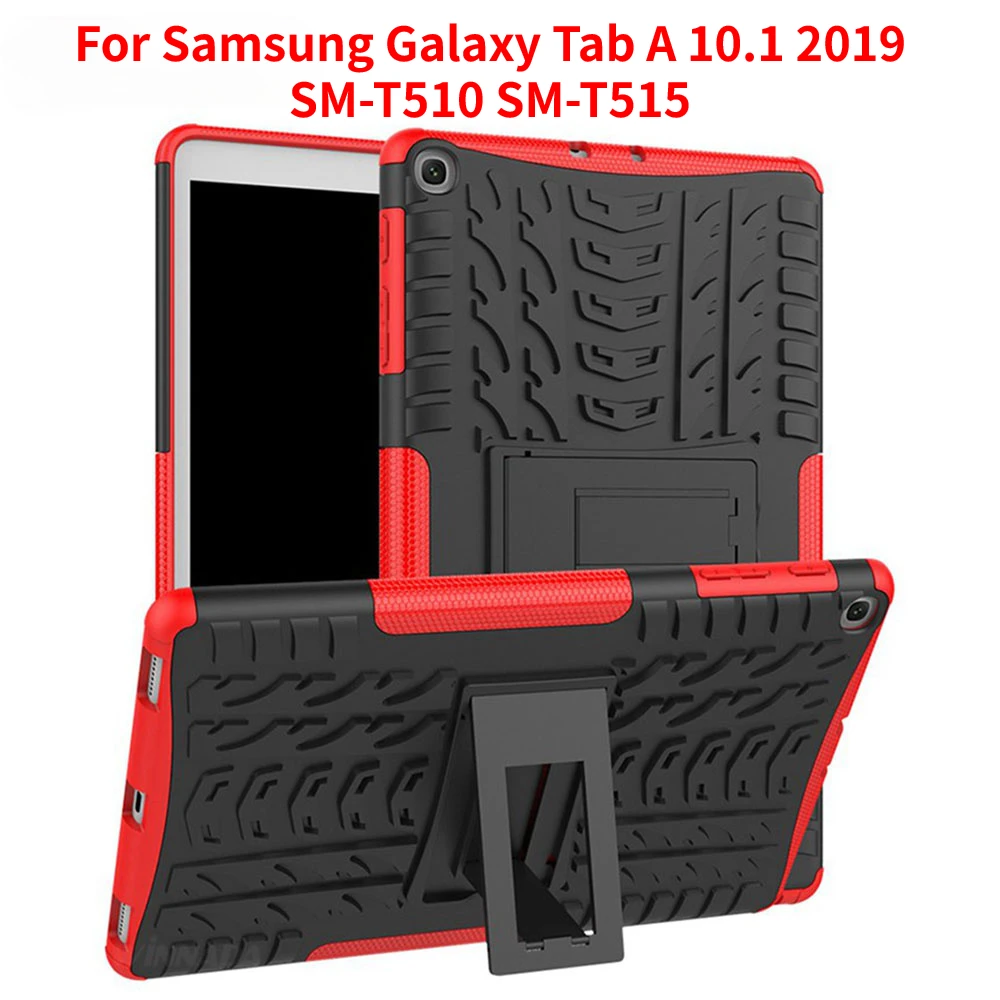 Case for Samsung Galaxy Tab 10.1 2019 Atveju netoksiškas Vaikams Saugaus Sunkiųjų Planšetinio kompiuterio Dangtelis SM T510 T515