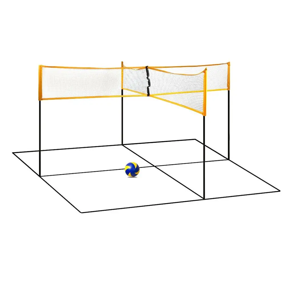 Nešiojamų Profesinio Lauko Smėlio, Žolės Ar Patalpoje Kryžiaus Tinklinio Sporto Ju Teniso Badmintono Aikštėje