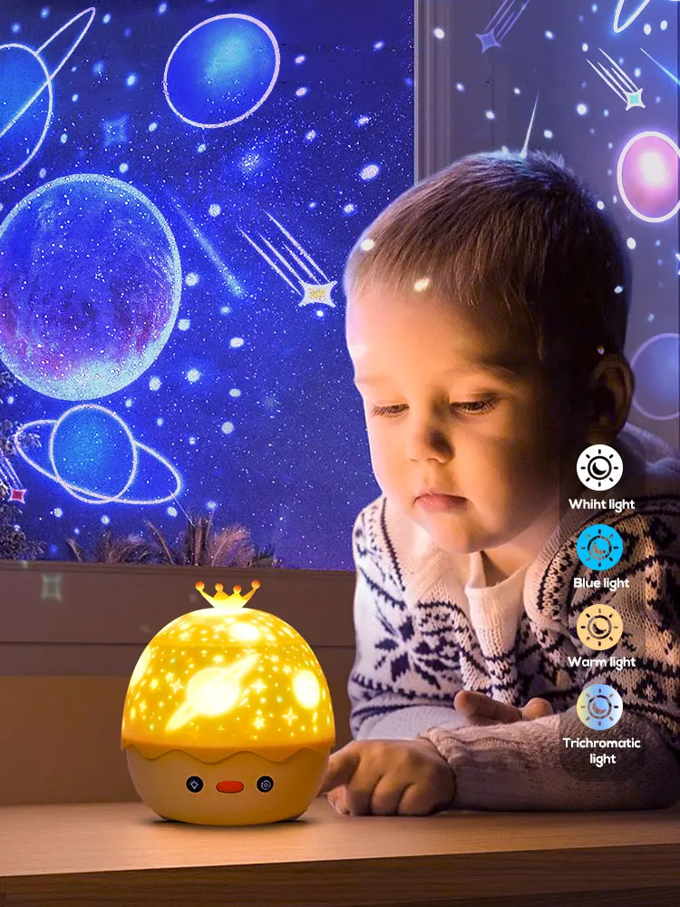 Led Žvaigždėtas Dangaus Projektorius Lempos Star Light Su Nuotolinio Garsumas Gyvūnų Naktį Šviesos Animacinių filmų Modelio Projekcija LED Lempos Dovanos