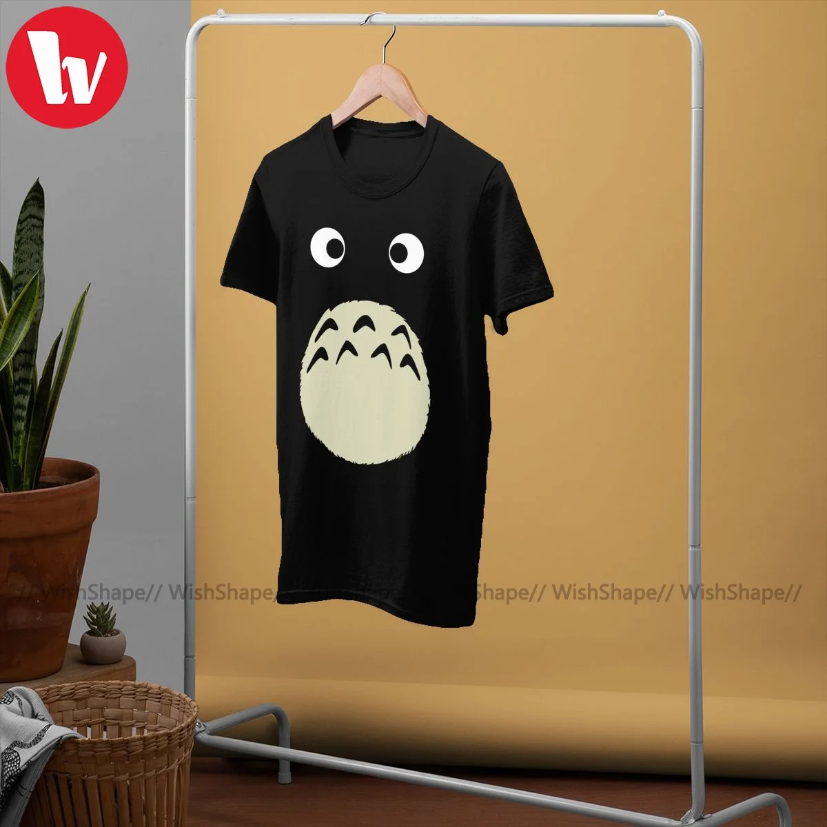 Totoro T-Shirt Paplūdimio Juokinga, Medvilnės Marškinėliai Grafinis trumpomis Rankovėmis Marškinėlius Žmogus 6xl