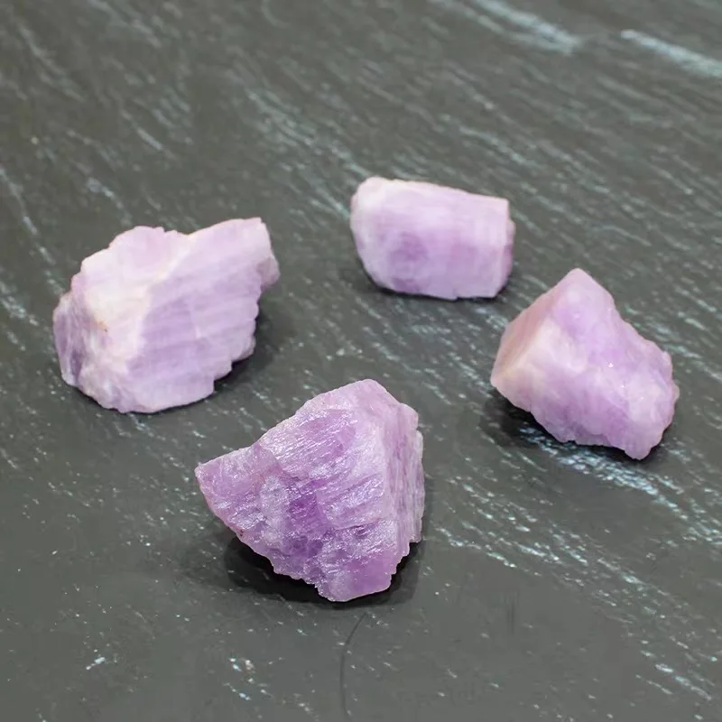Natūralaus Akmens Violetinė Chalcedony Vienas Akmuo Round Crystal Tarpiklis Karoliukai Papuošalai Priėmimo 