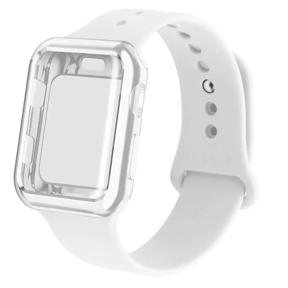 Byloje+silikoninis dirželis apple žiūrėti serijos 6 SE 5 4 3 iwatch juosta 42mm 38mm bacelet watchband Apple watch band 44mm 40mm