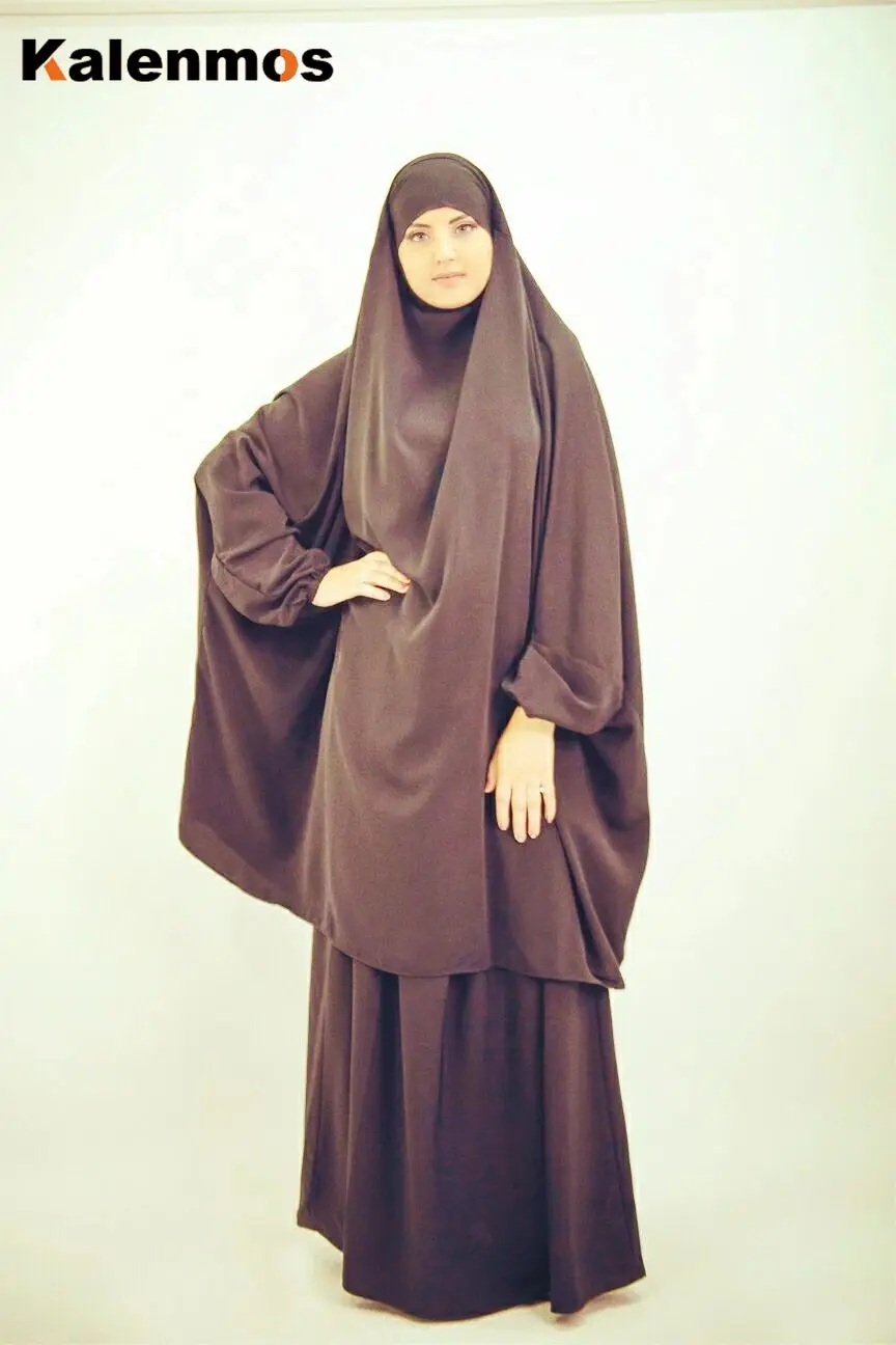 Drabužis Musulmonų Eid Malda Moterų Suknelė, Hijab Jilbab Abaja Ilgai Khimar Pilnas Draudimas Ramadanas Suknelė Abayas Islamo Niqab Vestidos