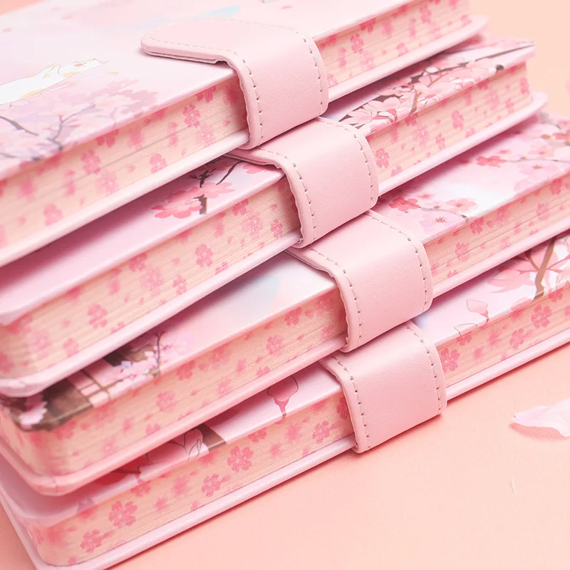 Japanese cherry blossom vertus sąskaita užsisakyti šviežios mergina sutirštės tinklelis dienoraščio sąsiuvinis mielas spalvų puslapyje raštinės reikmenys kawaii planuotojas