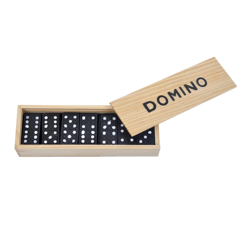 Šešių Domino Nustatyti, Pramogų, Rekreacijos, Kelionių Žaidimas Blokai Medinis Pastatas Mokymosi Švietimo Žaislas Dot Stalo Žaidimas Domino
