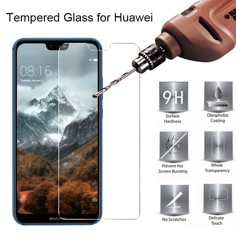 Apsauginis Stiklas Huawei 30 P20 Pro Screen Protector, ant Huawei P Smart 2019 Grūdintas Stiklas Huawei 30 Lite P20Lite P 20