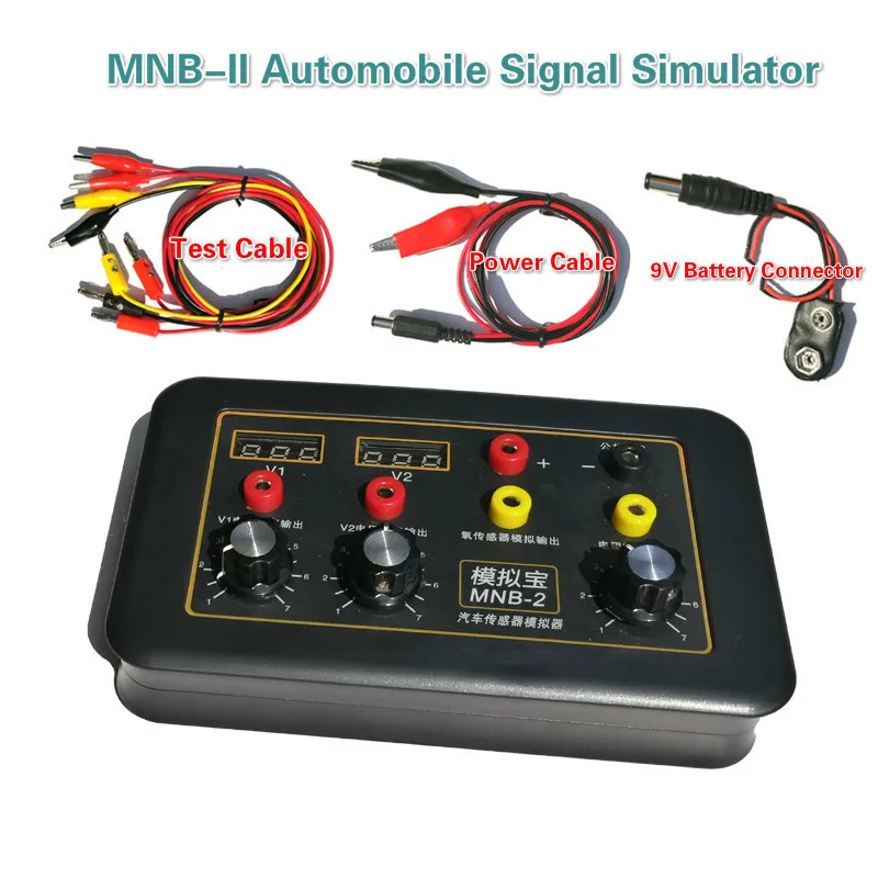 Naujas MNB-2 Automobilių Transporto Modeliavimas Signalo Generatoriaus, Automobilio ECU Testeris Auto Jutiklio Signalas Simuliatorius Automobilių Remontas Diagnostikos Įrankis