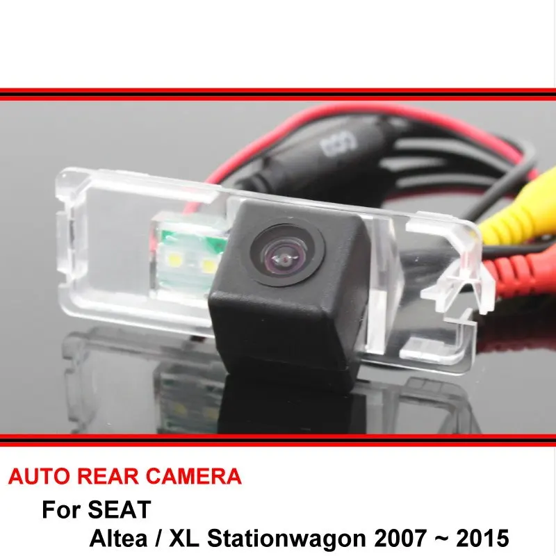 Už SEAT Altea / XL Stationwagon 2007 ~ Naktinio Matymo Galinio vaizdo Kamera, Atbulinės eigos vaizdo Kamera Automobilį Atgal į viršų HD Kamera CCD