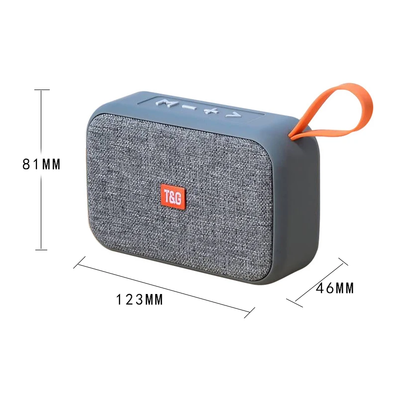 MINI Wireless Portable Bluetooth-compatiple Garsiakalbis Soundbar Lauko, Patalpų HIFI žemų dažnių garsiakalbis Parama TF Kortelę FM Radijo ir Aux