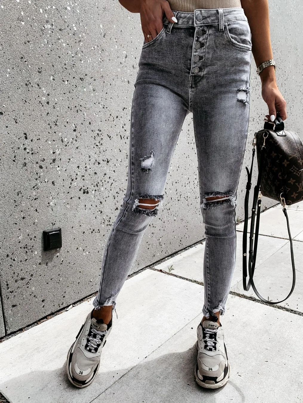 2021 gatvės temperamentas kelnės kankina slim fit kojų aukšto juosmens moterų džinsai džinsai moteris liesas džinsus moteris black džinsai
