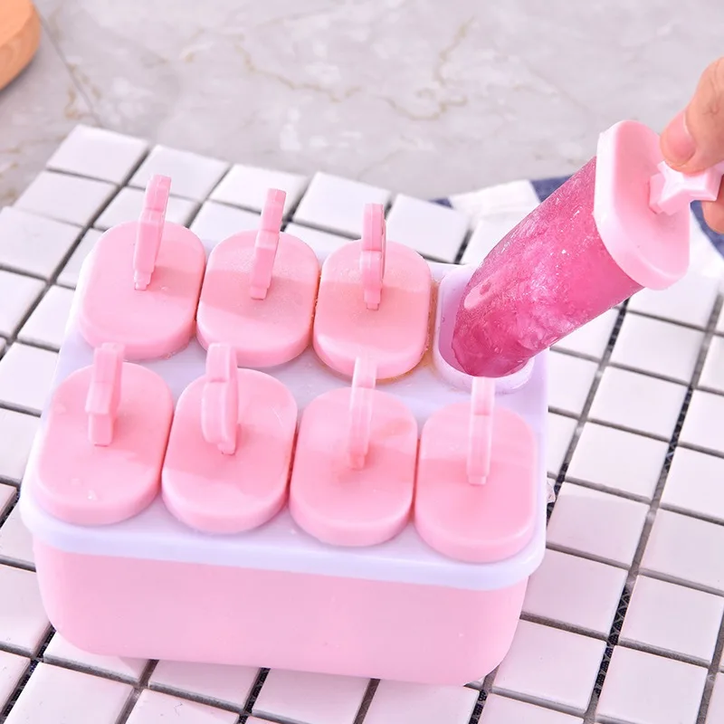 Virtuvės Ledo Kubo Formos Daugkartinio naudojimo Popsicle Maker 