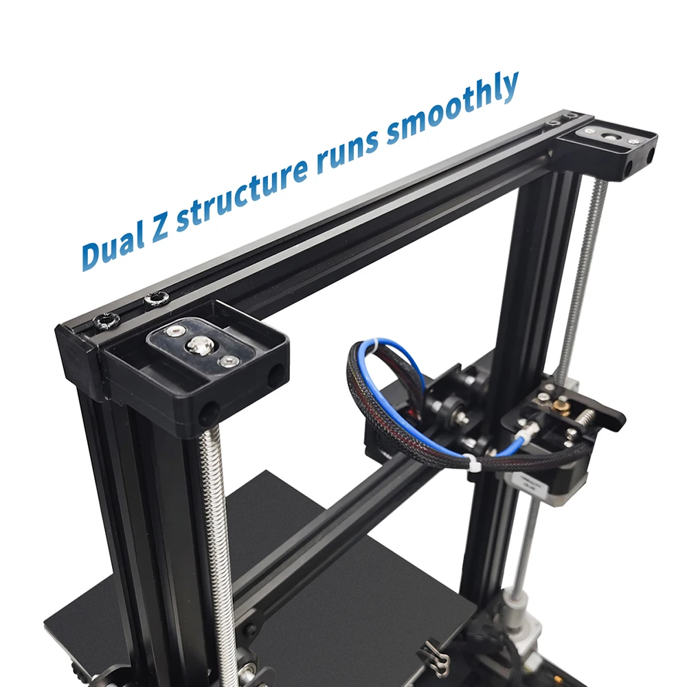 BIQU Dual Z ašies Upgrade Kit 3D Spausdintuvo Dalys, naudoti su vieno stepper motorinių Dual Z Įtempimo Skriemulys nustatyti Ender 3 V2 pro ender3