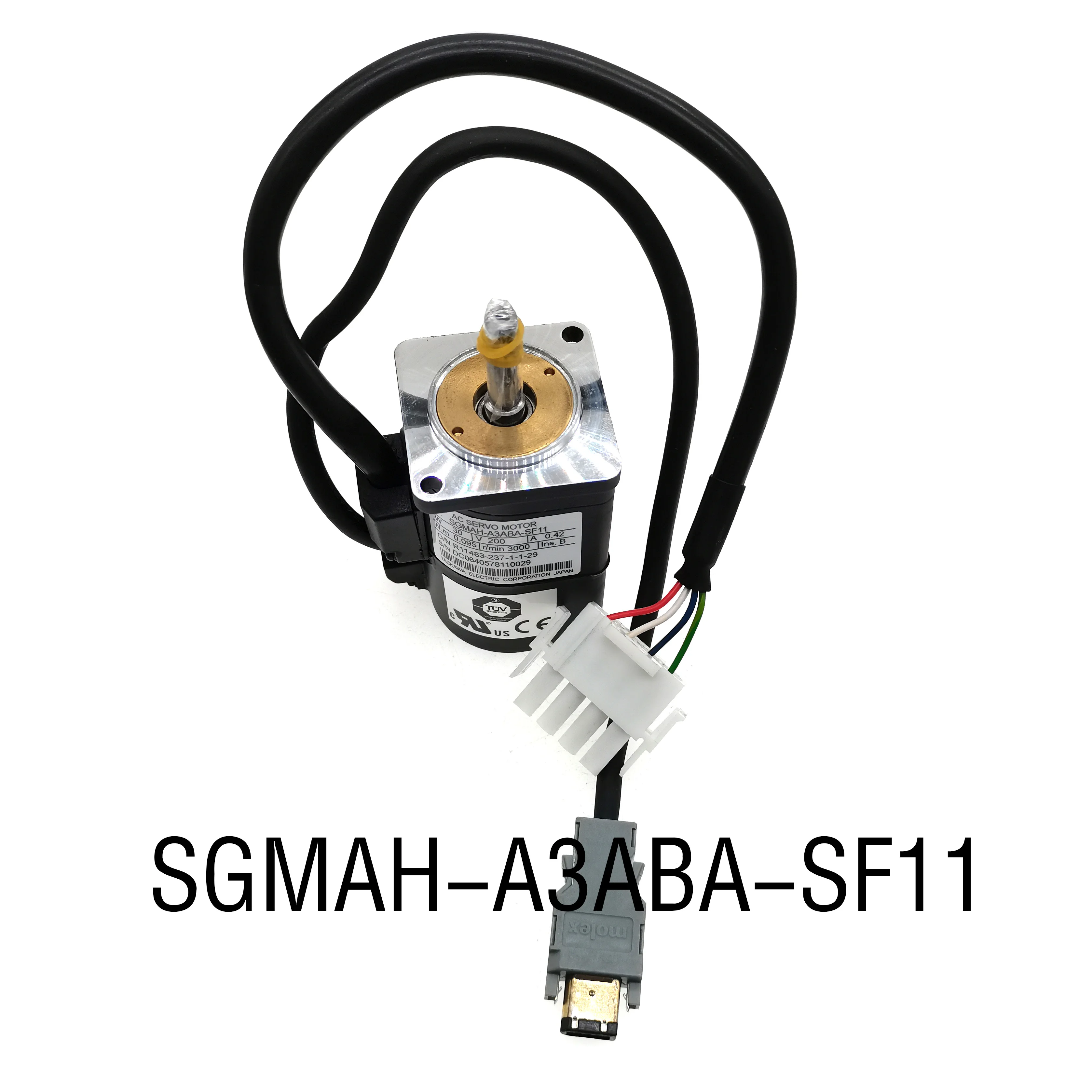 SGMAH-A3ABA-SF11 visiškai naujas originalus 30W servo variklių tiekimo, 1 metų garantija