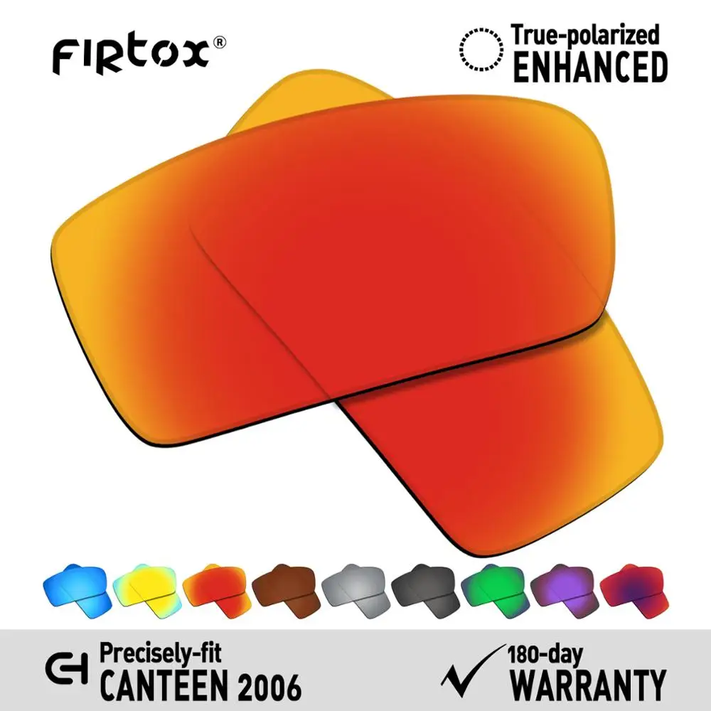 Firtox Tiesa UV400 Poliarizuota Lęšiai Pakeisti-Oakley Valgykloje 2006 Akiniai nuo saulės (Compatiable Lęšis Tik) - Kelių Spalvų