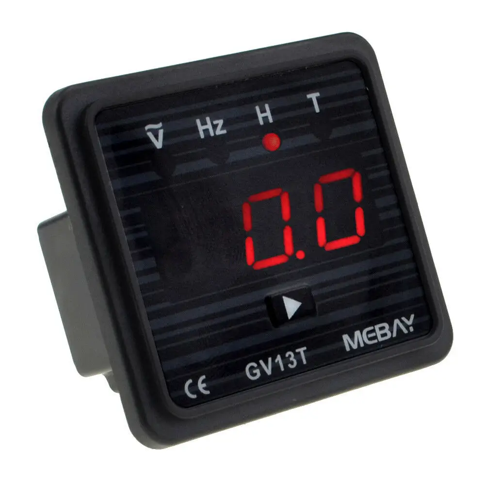 MEBAY GV13T AC220V Dyzelinio Generatoriaus Digital Voltmeter Dažnio Valandą Test Panel Meter