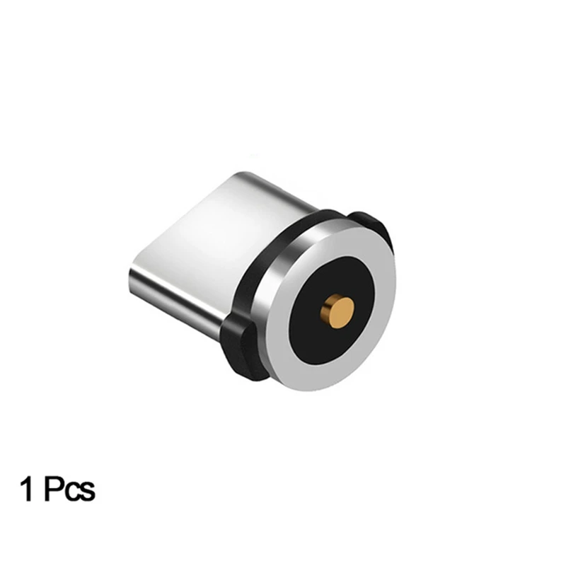 10PC/SET Apvalus Magnetinis Kabelio 8 Pin Tipas-C Žvakės Greito Įkrovimo Telefoną Magnetas Įkroviklio Kištuką