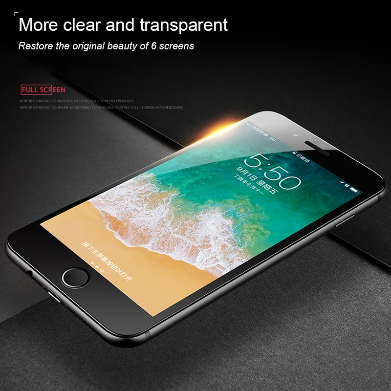 IPhone XR X XS 11 Pro Max 3D Išlenkti Krašto Pilnas draudimas Screen Protector, Grūdintas Stiklas, Apsauginė Plėvelė iPhone 6 6s 7 8 Plius