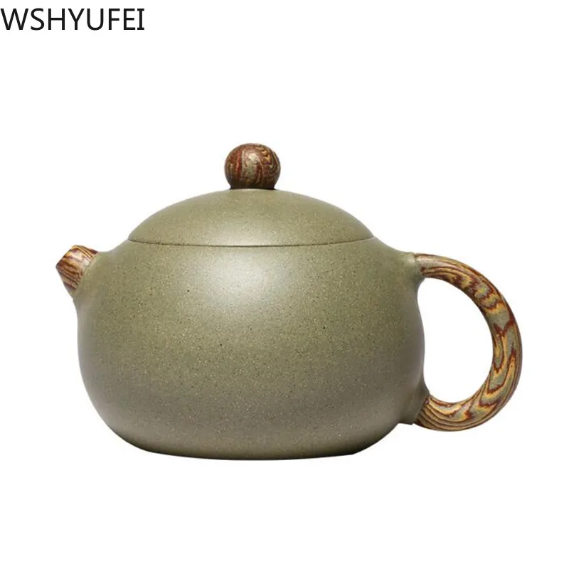 Kinijos Yixing arbatos puodą raudonos molio filtras Xishi arbatinukas Raw rūdos Rankų darbo Arbatos rinkinys grožio virdulys Individualų Autentiški Puer 190ml