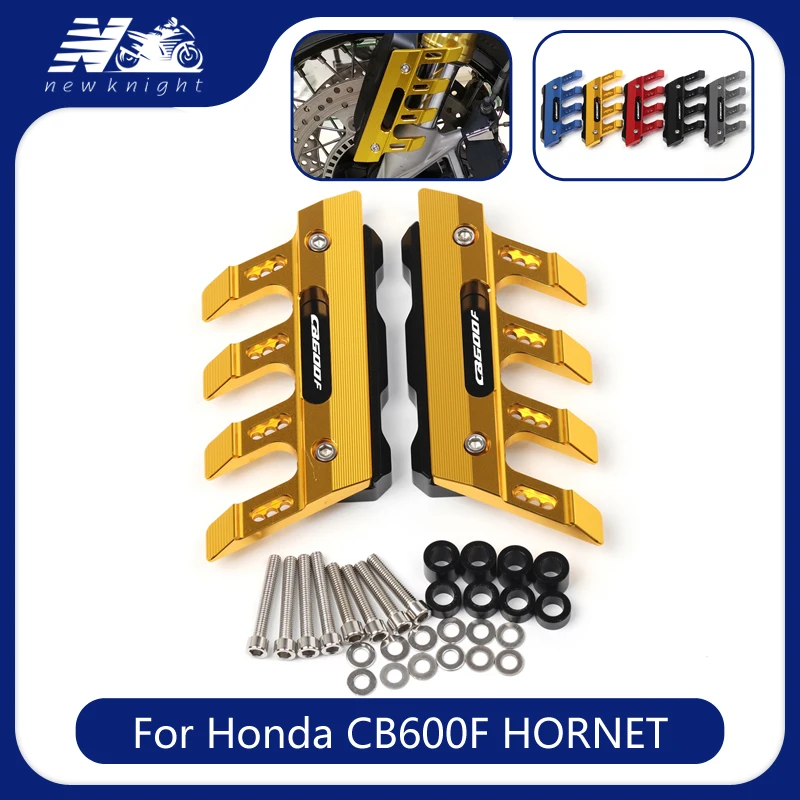 Honda CB600F Hornet Motociklo Priedai CNC Aliuminio Mudguard Šoninės Apsaugos Blokas Priekinio Sparno Pusėje Anti-Rudenį Slankiklį