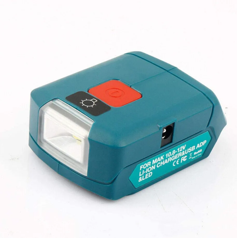 BL1021B Įkroviklis Darbo Lempa ML103 Portable LED Žibintas Įkraunamas Žibintuvėlis Už Makita MT1015 12V 10.8 V Ličio Baterija BL1041