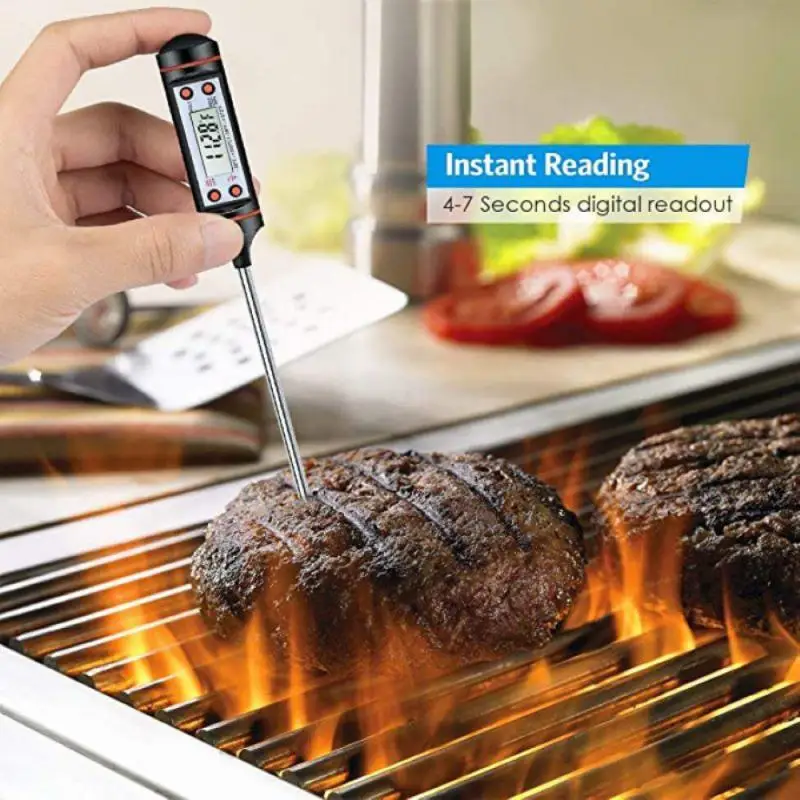 Naujas Mėsos Termometras Virtuvės Skaitmeninis Gaminimo Maisto Zondas Elektroninis GRILIS Kepimo Įrankius, Temperatūros Matuoklis Daviklis Įrankis Sode