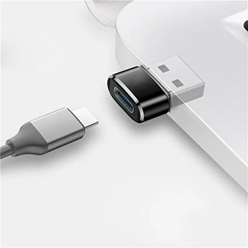 100vnt Tipas-C adapter Moteris USB 3.0 Type-A Male USB 3.1 C Tipo Jungtis, Keitiklis, Adapteris, skirtas 