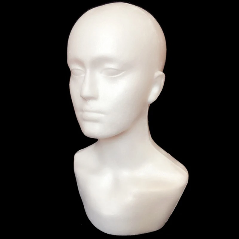 Putų Vyrų Ekranas Manekeno Galvos Manekeno Perukai Skrybėlę, Šaliką Stovėti Modelis