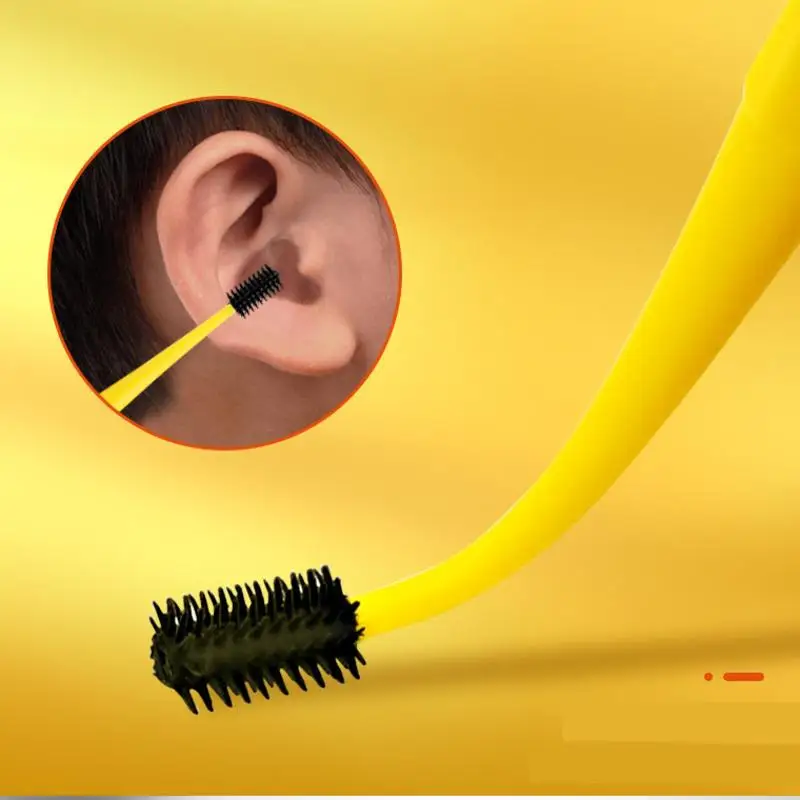 LED Šviesos Earpick Ausų Vaško Valiklis Silikagelio Curette Picker Ear Cleaner Šaukštas Ausų, Nosies Tweezer Ausies Clean Priežiūros Priemonė Vaikams