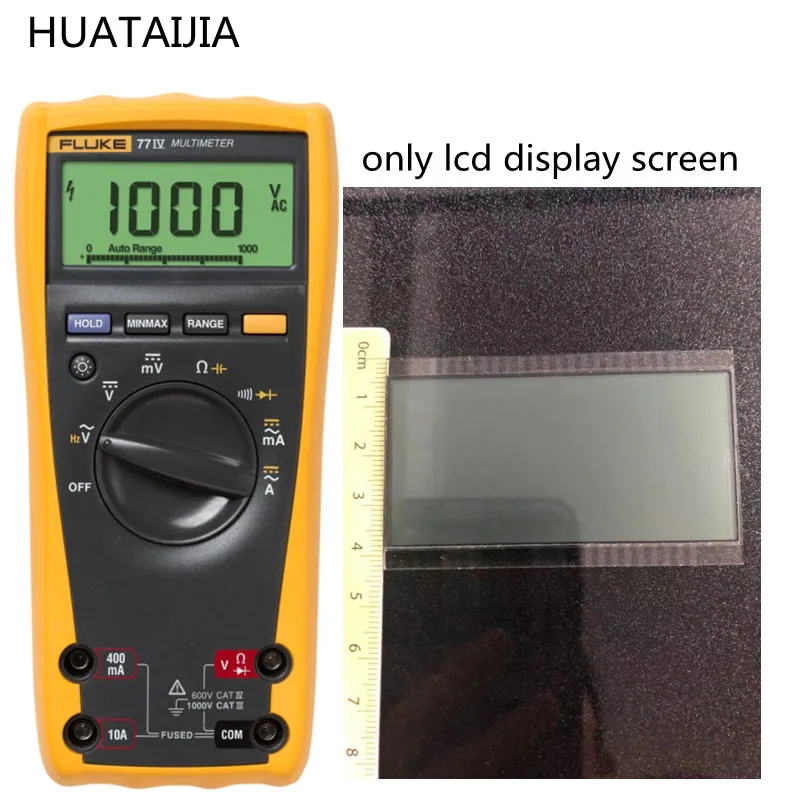 LCD ekranas ekrano Fluke 77-IV Skaitmeninis MultimeterFor Fluke 77-4 lcd ekranas