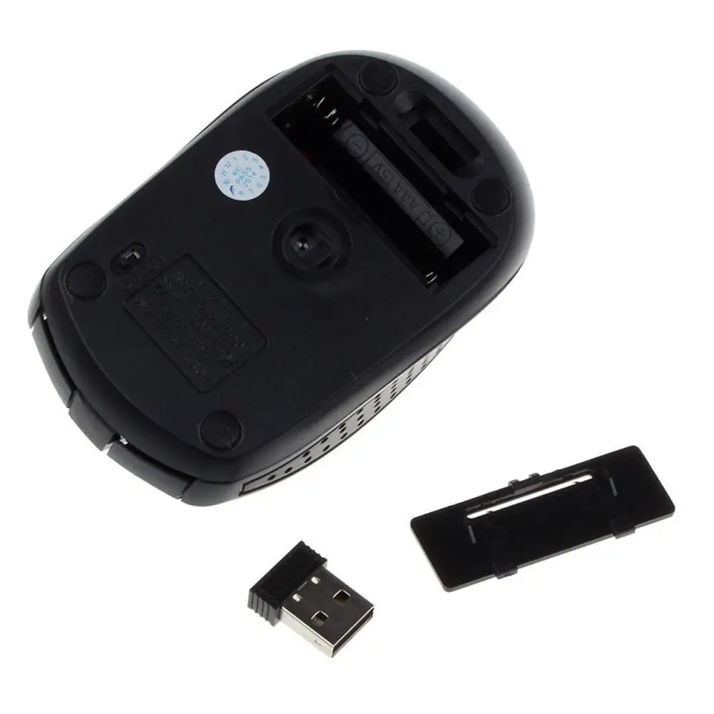 2.4 ghz Wireless Portable Optinė Pelė Raton Žaidimų Pro Gamer Darbalaukio Imtuvas Kompiuteryje KOMPIUTERIUI Laptopo Peles USB C2V3