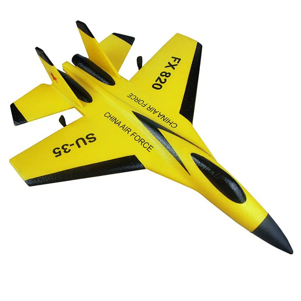 Sklandytuvas Sparnų ELP FX-820 2.4 G 2CH SU-35 RC Lėktuvo RTF Planą UAV Nuotolinio Valdymo Žaislas Lėktuvas Orlaivių Kovotojas Fiksuoto Sparno Lėktuvas
