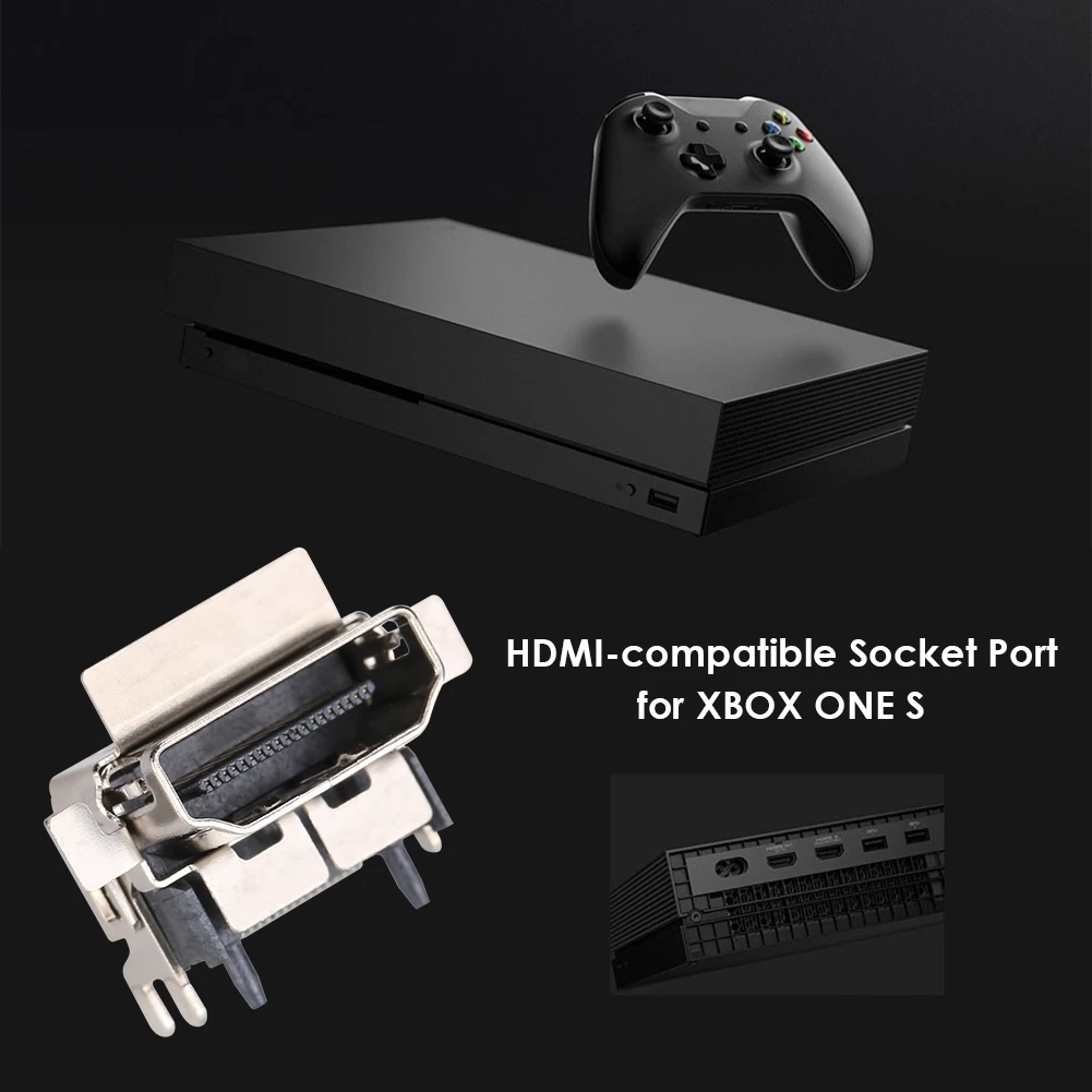 Pakeitimo HDMI Suderinamus Port Jungtis Xbox One S Konsolės, Dalys, Remontas Žaidimų Konsolės techninės Priežiūros Reikmenys