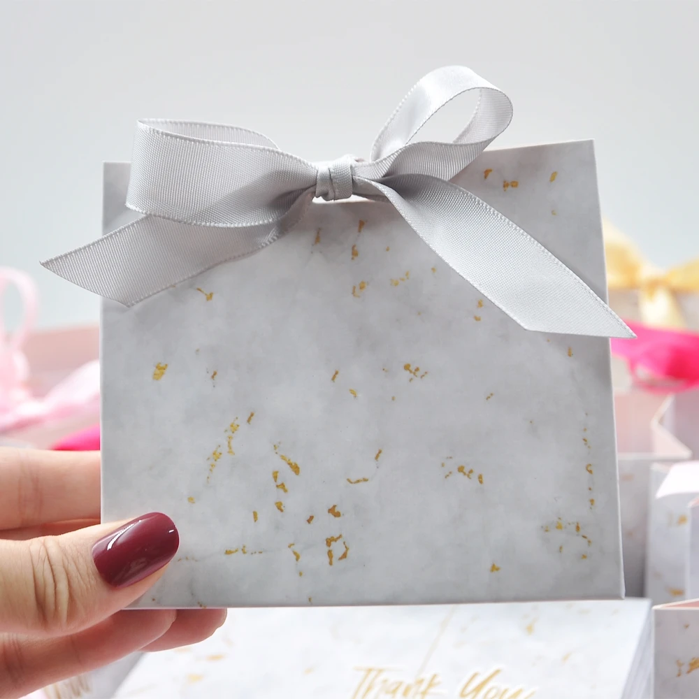 Didmeninė blakstienų pakuotės Mini Marmuro Dovanų Maišelis, skirtas Šalies Šokolado Popieriaus Paketas/Vestuvių saldainių Dėžutės Makiažas, blakstienų saugojimo bylos